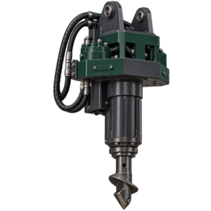 Excavator-Mounted Piling Drill