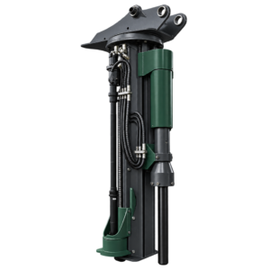 Solar Pile Driver Attachment